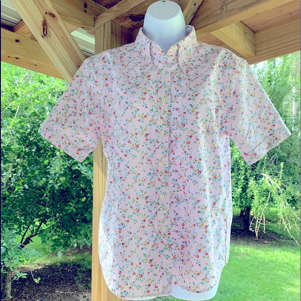 90’s Vintage Floral Cabin Creek Button Down